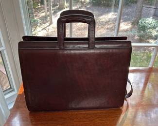 Ltg. leather briefcase