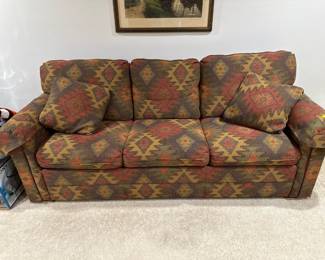 Vtg. sofa bed