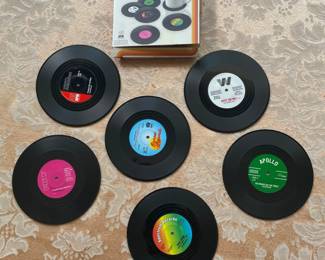 Vinyl Coasters