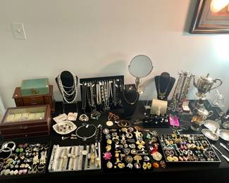 Vintage & modern costume jewelry 
