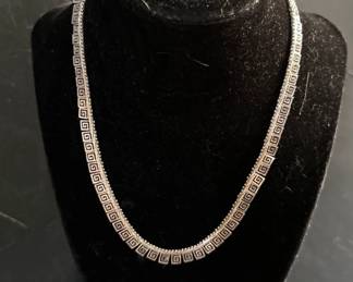 Sterling silver necklace from Mexico