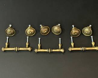 Brass drawer pulls