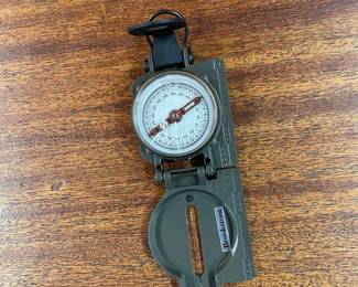 Lensatic compass