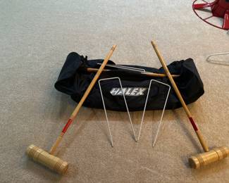 Halex croquet set