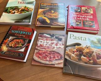 Assorted cookbooks