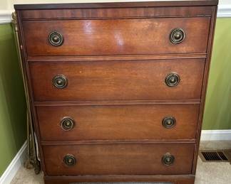 Antique mahogany dresser
