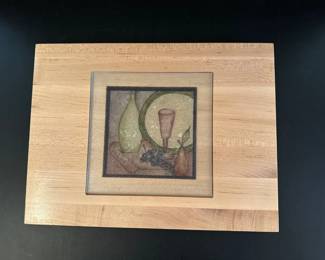 Wood cheese board
