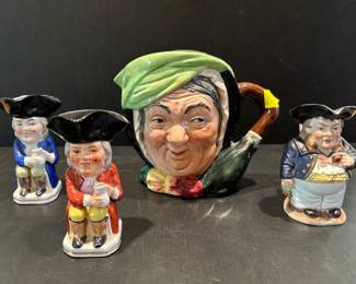 Royal Doulton Character jug - Sairey Gamp and Toby jugs