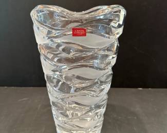 Crystal d'arques vase