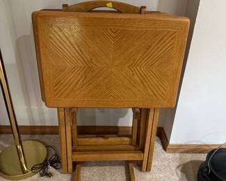 Vtg. TV trays
