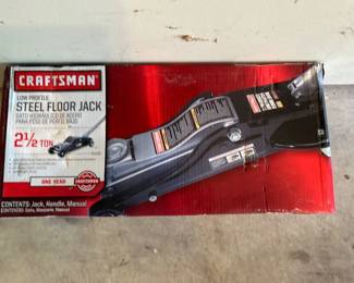 Craftsman low profile steel floor jack 2 1/2 ton