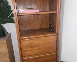 Oak bookcase