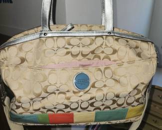 Assorted Coach handbags