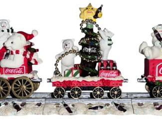 CocaCola Polar Bear Christmas Train