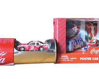 CocaCola Poster CarCan Car Set