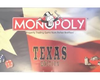 Monopoly Texas Edition Board Game
