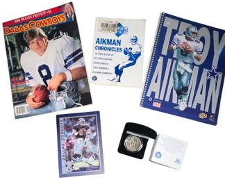 Troy Aikman Memorabilia Bundle