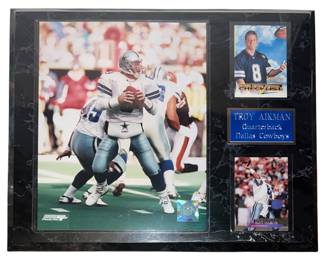 Dallas Cowboys Troy Aikman Photo Plaque