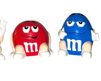 2 Pair MMs Salt Pepper Shaker Sets