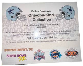 NIP Dallas Cowboys Team Photo Collection