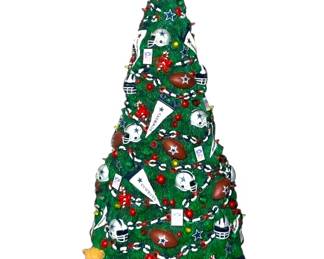 Dallas Cowboys LightUp Christmas Tree