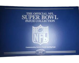 Official NFL Super Bowl Patch Collection