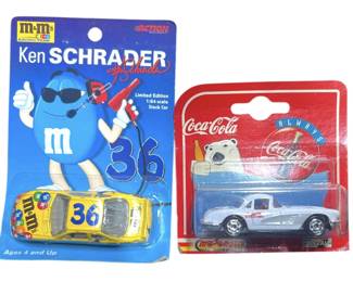 Vintage Collectible DieCast Car Pair