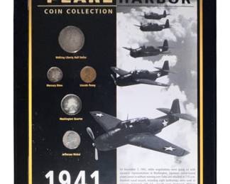 1941 Pearl Harbor Coin Collection