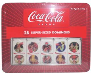 NIP CocaCola SuperSized Dominoes