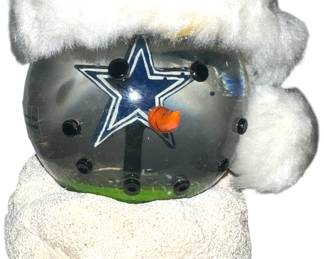 Dallas Cowboys Snowman Figurine