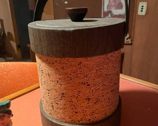 MCM Cork Ice Bucket