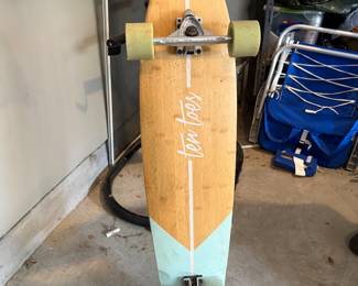 Bottom of skateboard
