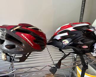 Schwinn and Bell helmets