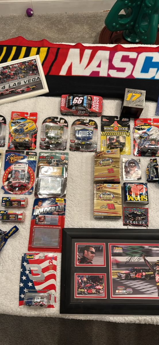 Nascar memorabilia