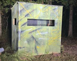 4 x6 x 6.5’ deer blind