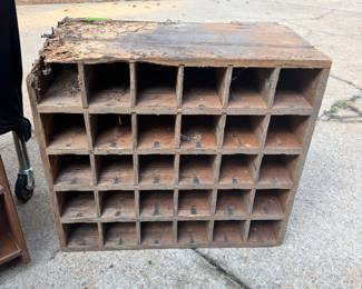 Vintage wood box