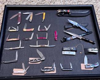 Knife collection.  Some vintage