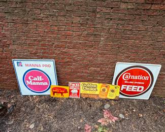 Vintage signs