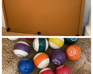 Retro Pool Table With Ball Return And Legs That Fold For Storage