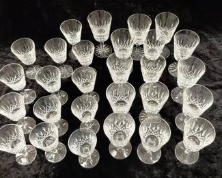 Waterford Lismore Wine Glasses In Two Sizes