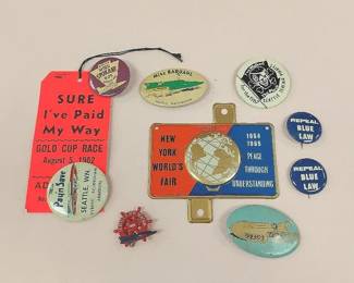 Seattle Seafair And Other Vintage Pins