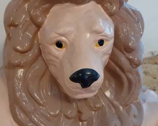 Reposing Ceramic Lion
