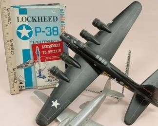 Airplane Models And Periodical Collection
