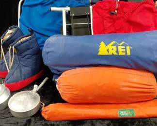 REI, Early Winters, Kelty Vintage Camping