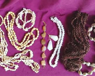 Natural Shell And Rock Jewelry