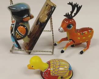 Metal Vintage Toy Animals