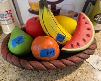 Mexican Terracotta Fruit Basket 