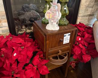 Vintage Sewing Side Table 