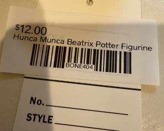 Hunca Munca Beatrix Potter Figurine 
