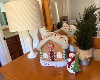 Table Lamp, Christmas Decor 